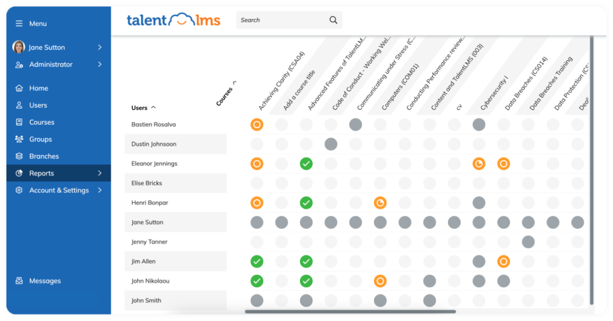  TalentLMS screenshot 