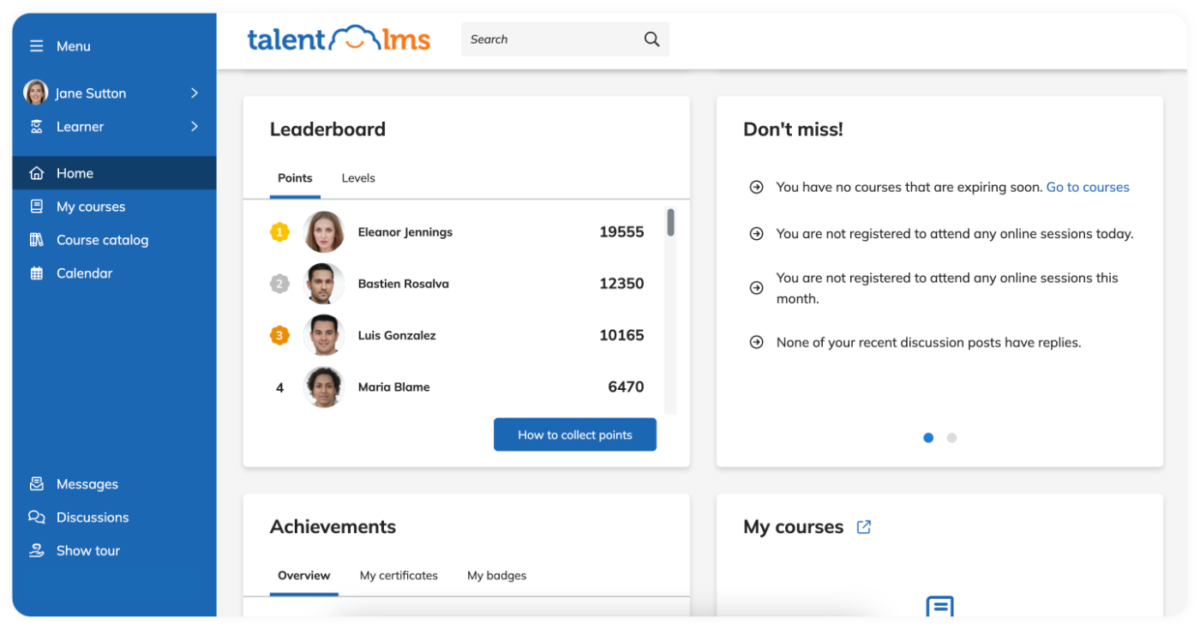  TalentLMS screenshot 