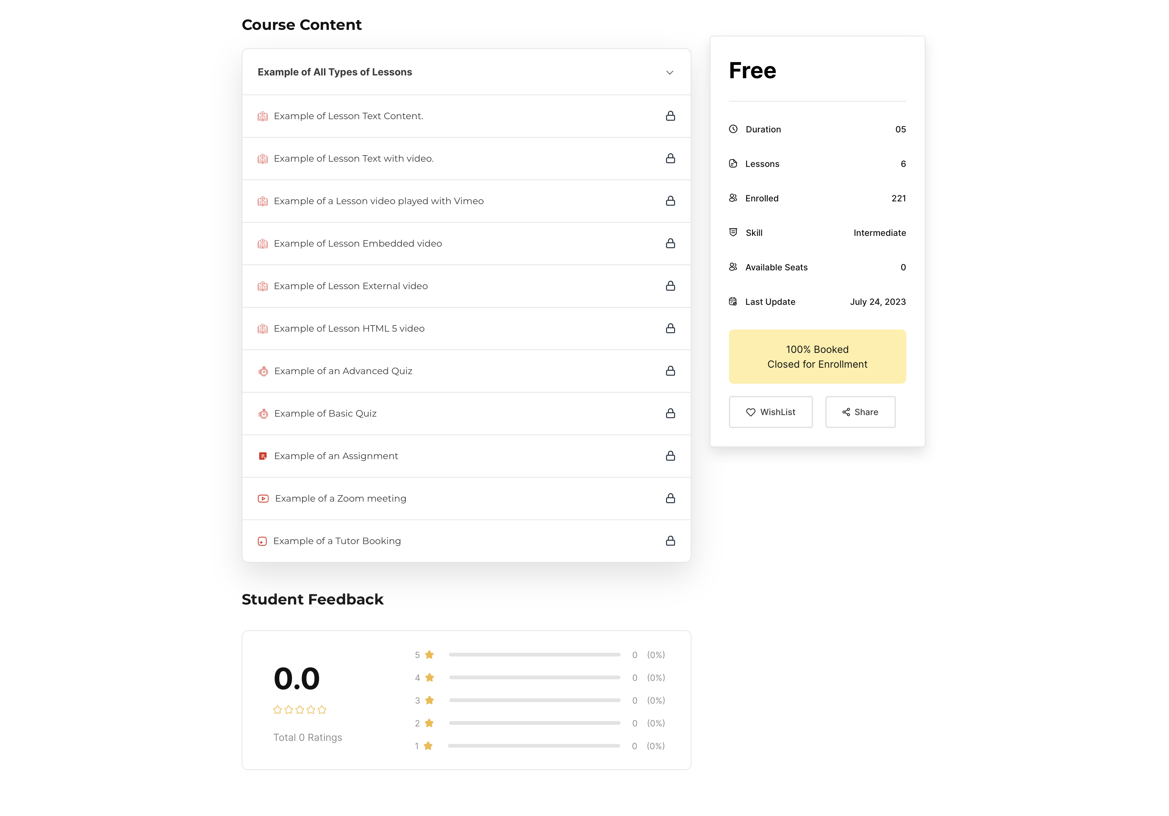  Academy LMS screenshot 